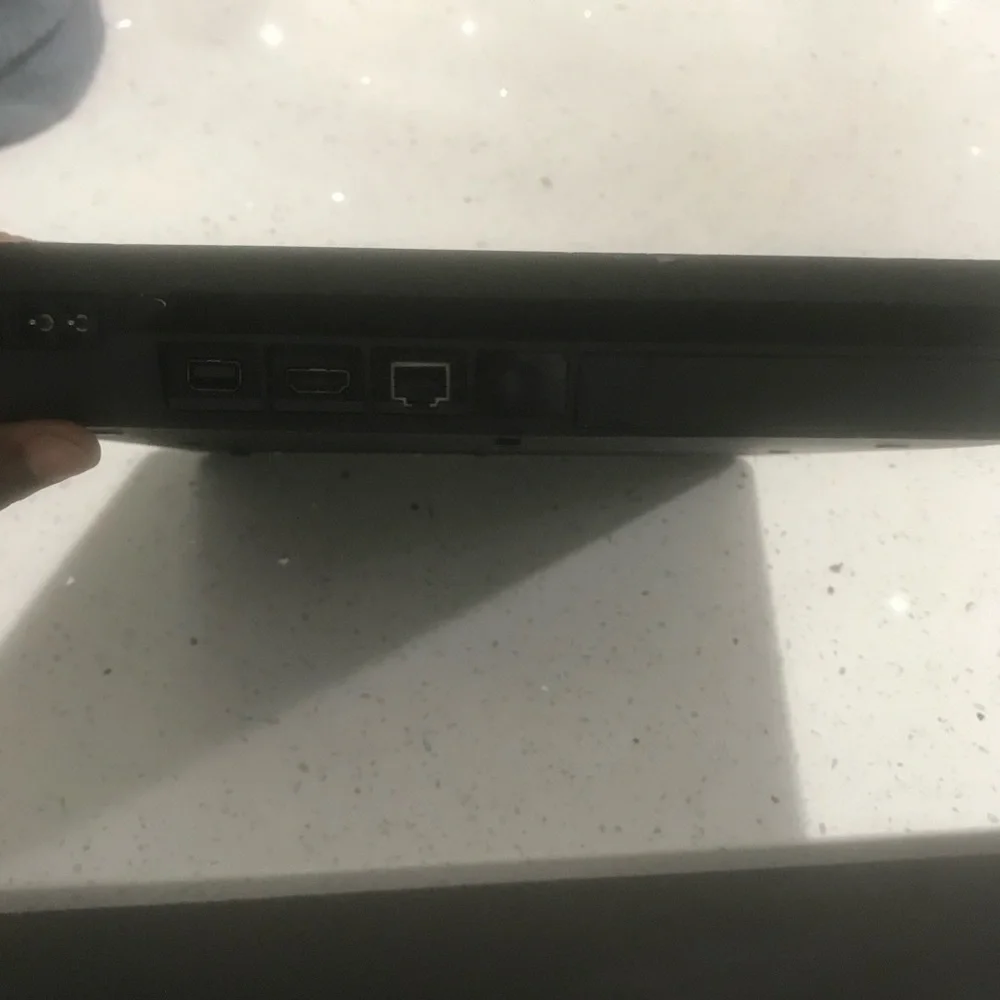 Sony Black Electronic Device with Connectivity Ports